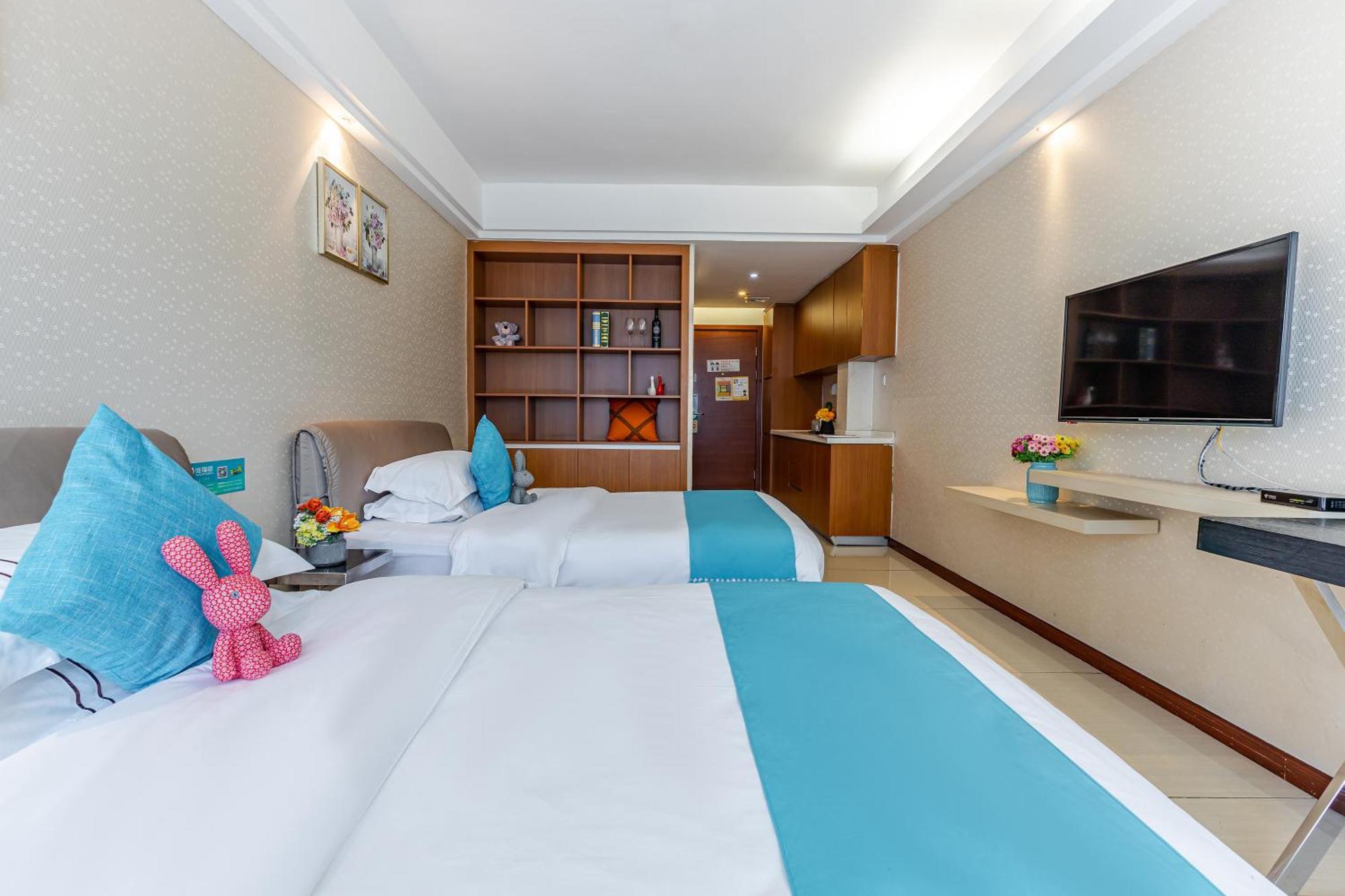 Waifiden Apartment Min Jian Financial Building-Free Shuttle Bus During The Canton Fair מראה חיצוני תמונה
