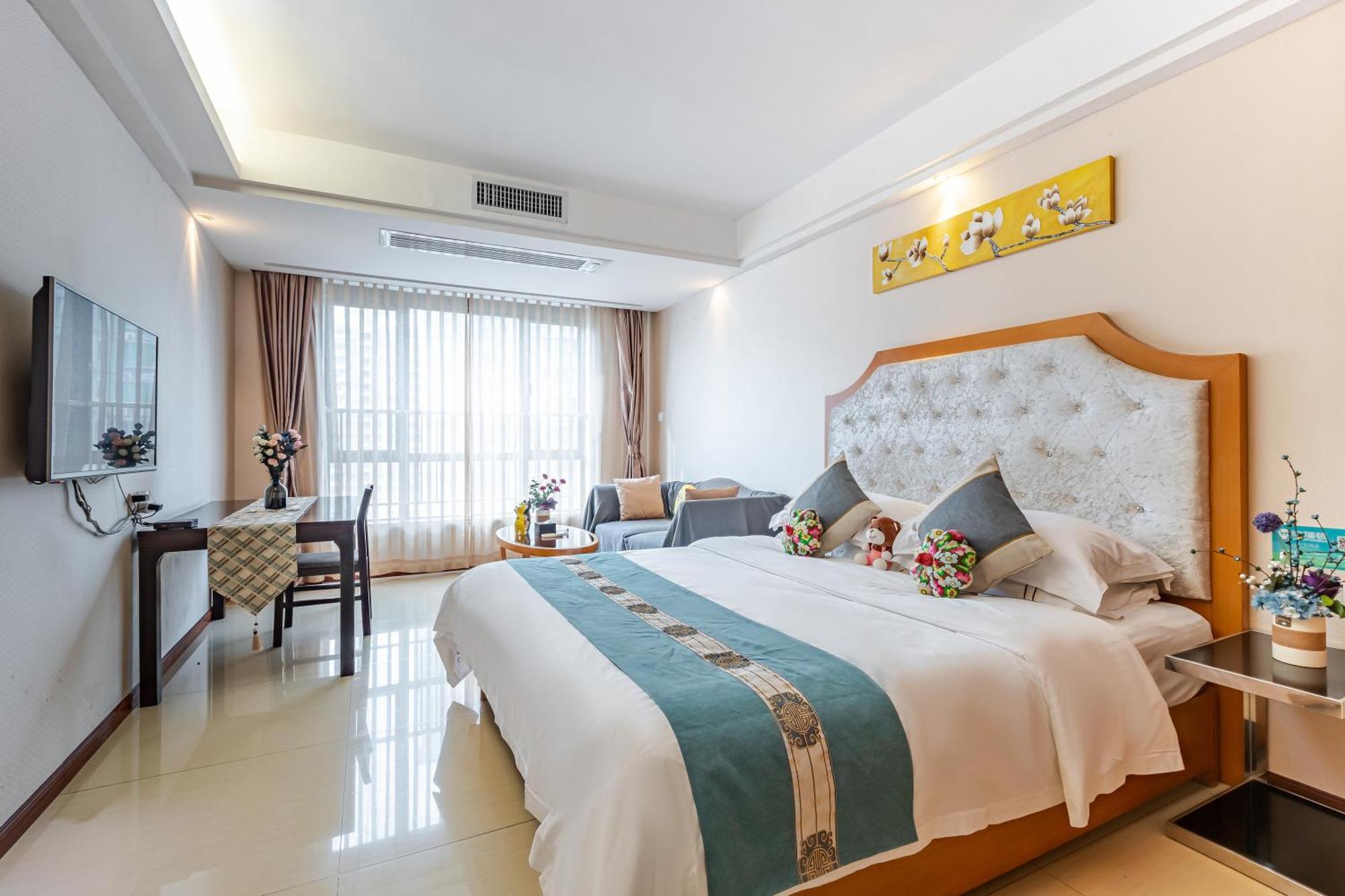 Waifiden Apartment Min Jian Financial Building-Free Shuttle Bus During The Canton Fair מראה חיצוני תמונה