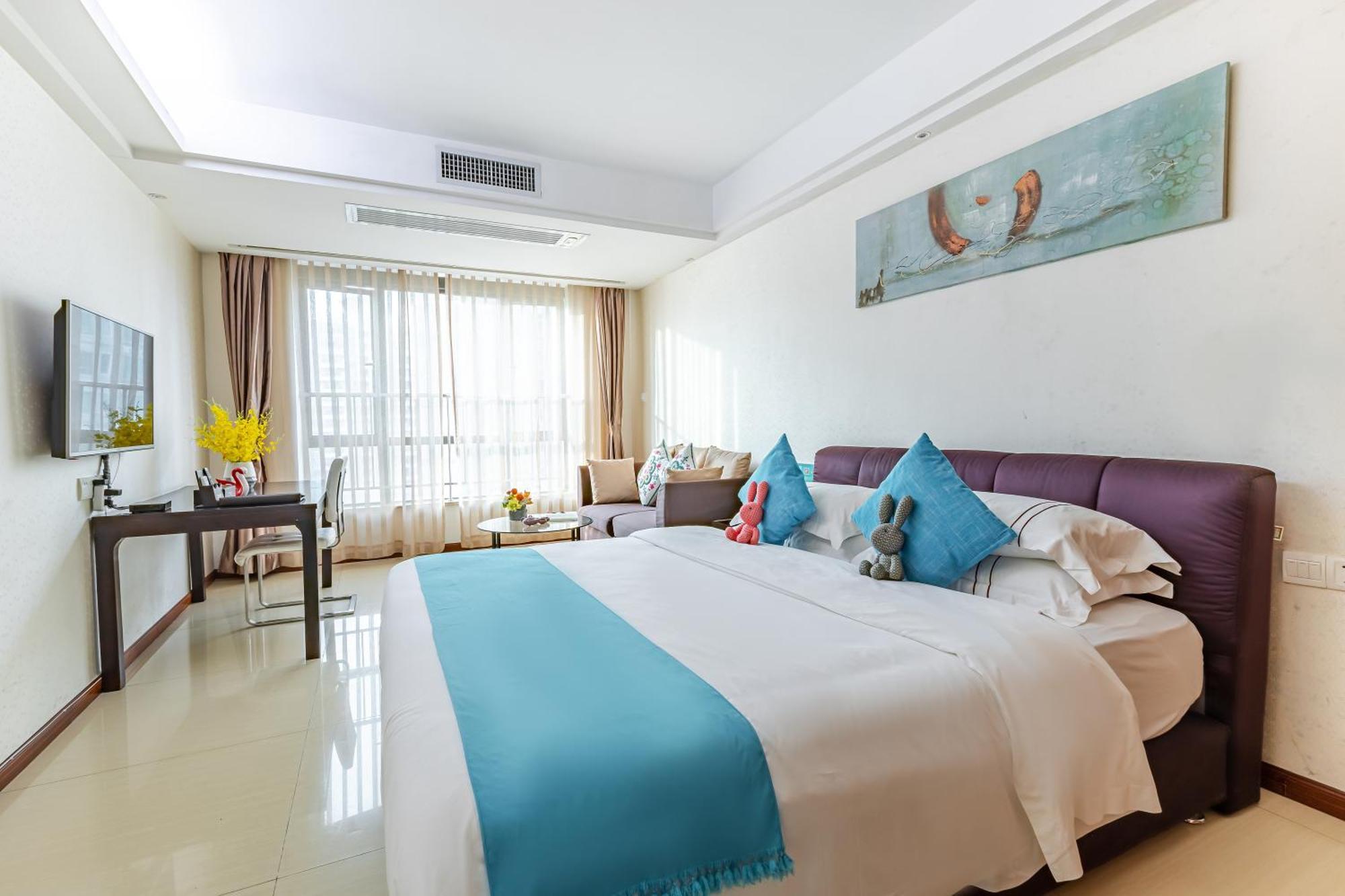 Waifiden Apartment Min Jian Financial Building-Free Shuttle Bus During The Canton Fair מראה חיצוני תמונה