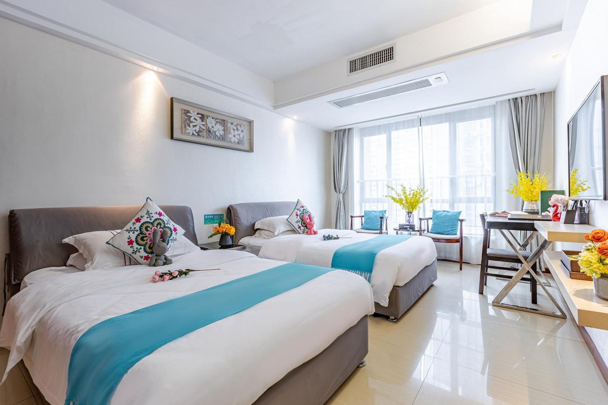 Waifiden Apartment Min Jian Financial Building-Free Shuttle Bus During The Canton Fair מראה חיצוני תמונה