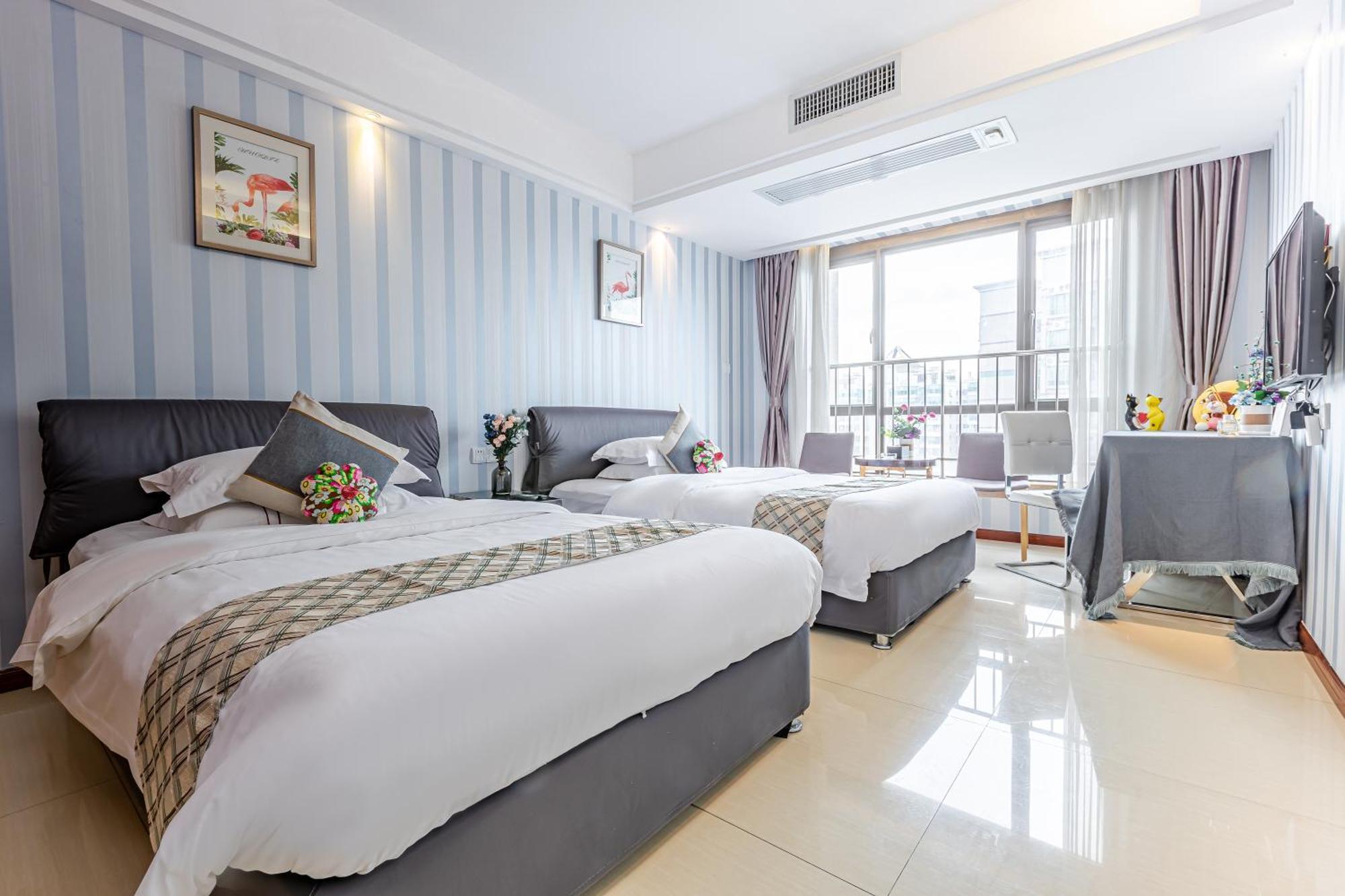 Waifiden Apartment Min Jian Financial Building-Free Shuttle Bus During The Canton Fair מראה חיצוני תמונה