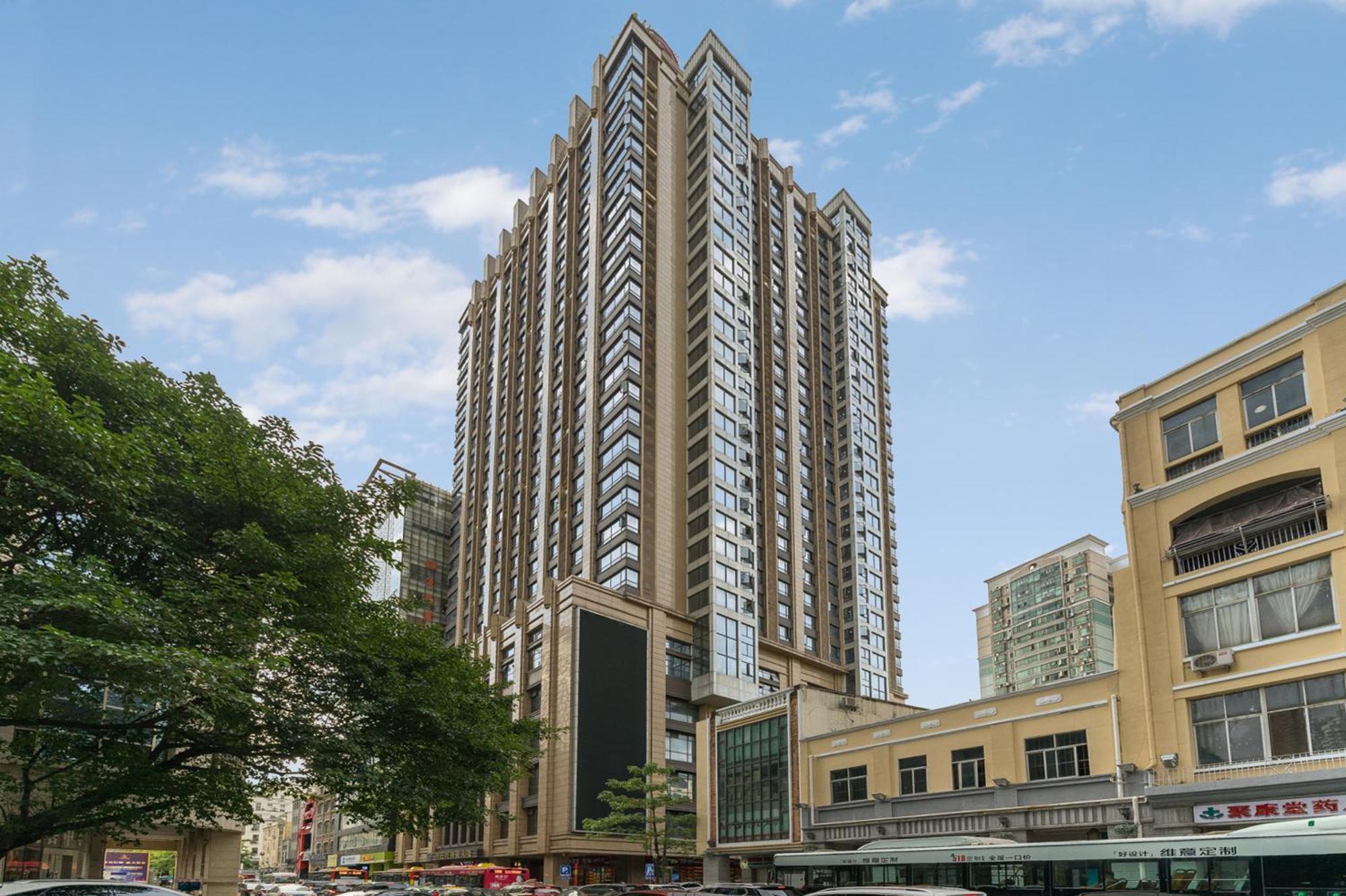 Waifiden Apartment Min Jian Financial Building-Free Shuttle Bus During The Canton Fair מראה חיצוני תמונה